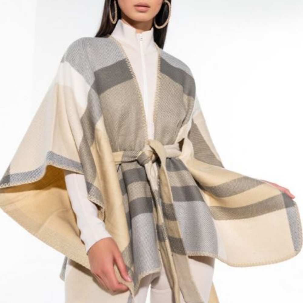 Poncho sweater